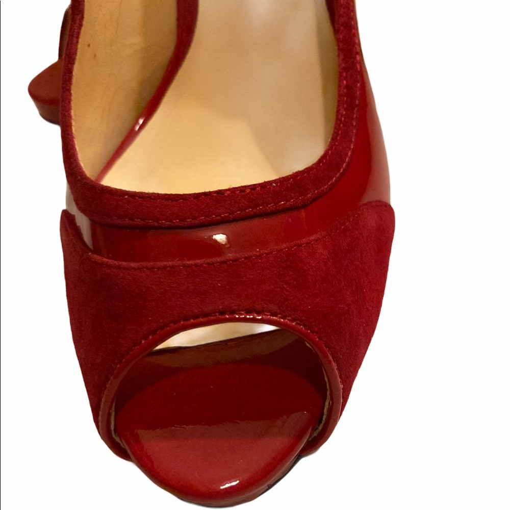 Naturalizer RED Patent leather. New!!! Platforms